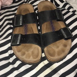 Black Birkenstocks